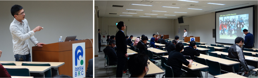 Dr. Chen-Cheng Leeの講演の様子の写真