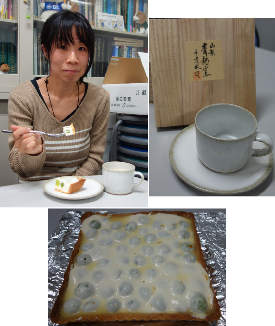 長谷川さん　日本実験動物協同組合賞受賞祝い　お茶会の写真